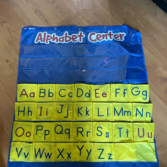 learning resources Toys Alphabet Center Pocket Chart Poshmark